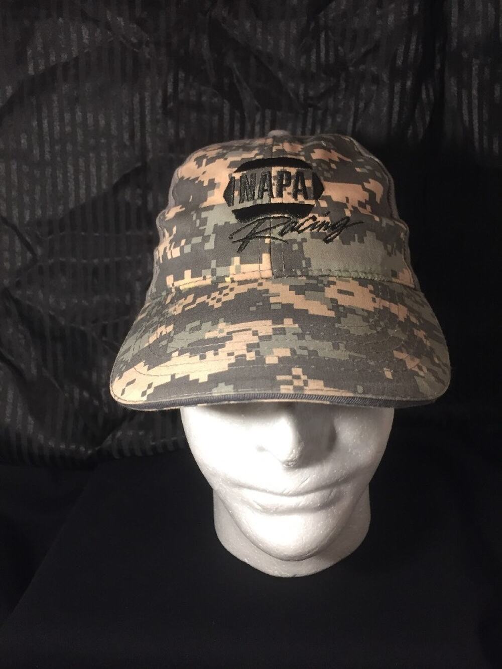 NAPA Racing Camo Baseball Hat Adult One Size Fits All